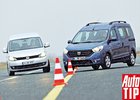 TEST Srovnávací test: Dacia Dokker vs. VW Caddy