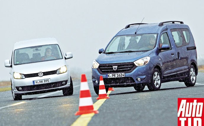 Srovnávací test: Dacia Dokker vs. VW Caddy