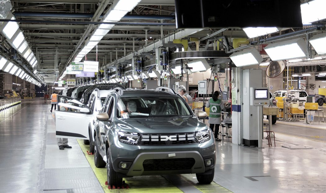 Výroba vozů Dacia
