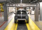 Dacia slaví výrobu již 10 milionů automobilů, výročním vozem se stal Duster