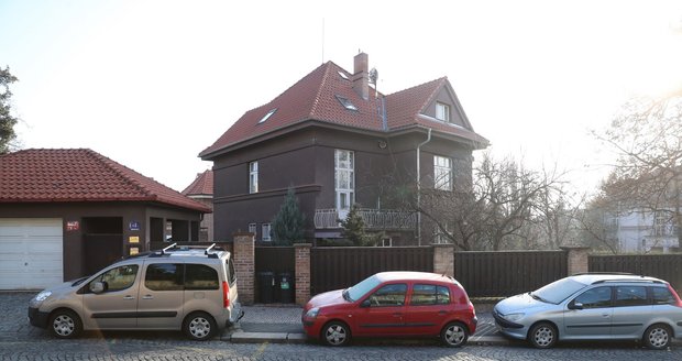 Vila Dády a Felixe na pražských Vinohradech.