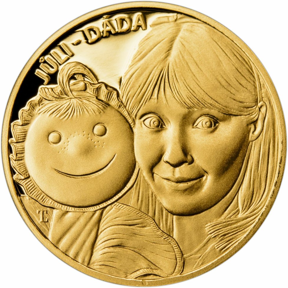 Dáda Patrasová má svůj zlatý dukát s Jůlií.