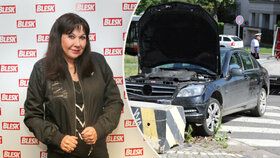 Dáda Patrasová míří k soudu: Za autonehodu jí hrozí až 3 roky vězení!