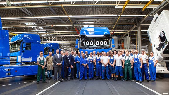 DAF vyrobil již 100.000 vozidel CF a XF nové generace 