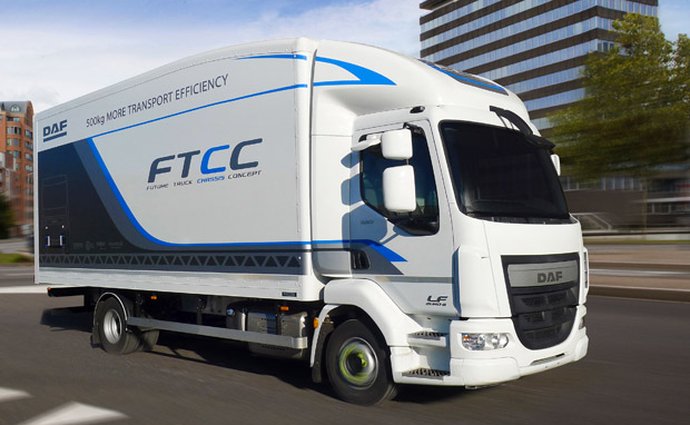 DAF poodhalil Future Truck Chassis Concept