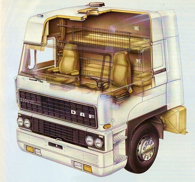 1985 DAF Space Cab