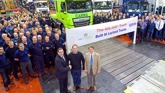 Leyland Trucks slaví 400.000 vyrobených vozidel