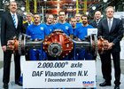 DAF Vlaanderen vyrobil 2miliontou nápravu