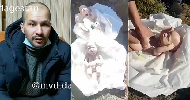Otec na pohřbu zjistil, že v rubáši jsou zabalené panenky: Jeho žena lhala o těhotenství!