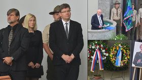 Jiří Pospíšil coby exministr spravedlnosti dorazil na pohřeb své předchůdkyně ve funkci Dagmar Burešové.