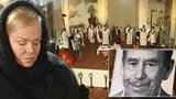 Smutek za Havla: Vdova Dagmar vyrazila na mši na Pražskou křižovatku