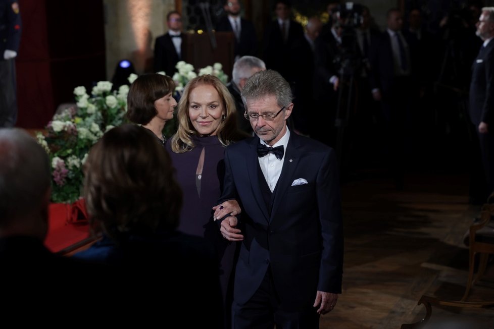 Dagmar Havlová na Pražském hradě (28.10.2025) Dagmar Havlová na Pražském hradě (28.10.2025)