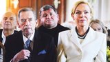 Havel dal Dáše milionový majetek, doma bude jako věcné břemeno