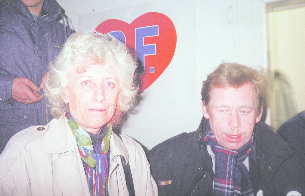 Václav Havel a Olga Havlová