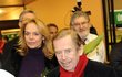 Dagmar Havlová a Václav Havel.