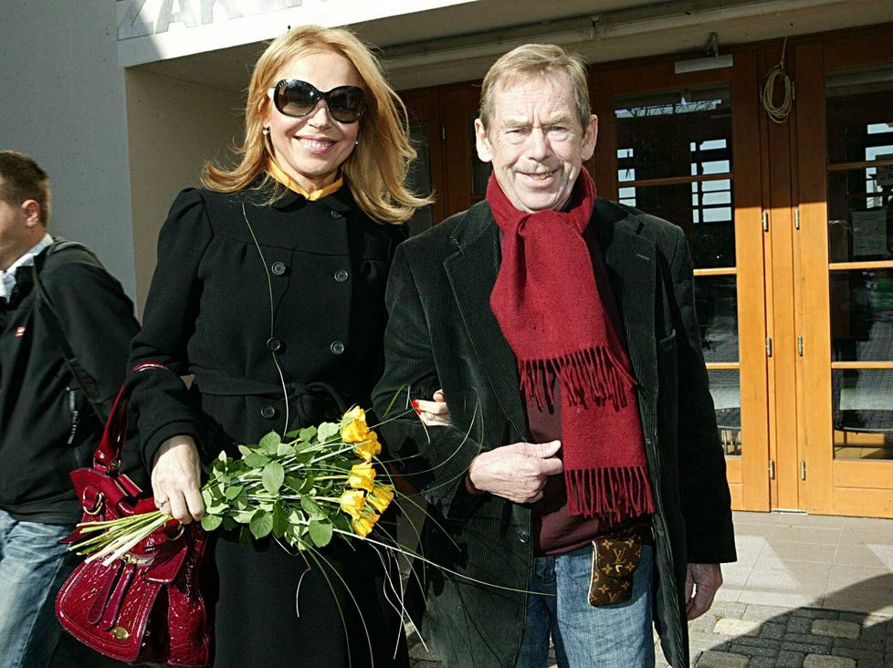 Dagmar Havlová a Václav Havel