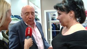 Dagmar Patrasová a Felix Slováček se pohádali přímo před reportérkou Blesku