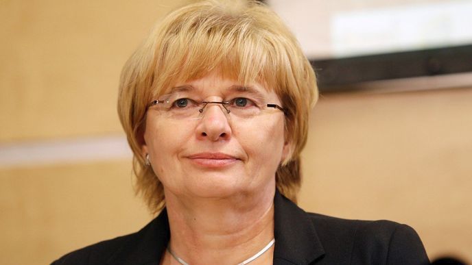 Šéfka Odborového svazu zdravotnictví a sociální péče Dagmar Žitníková