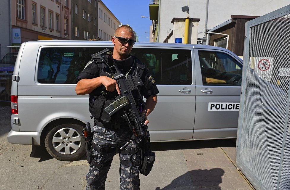 V Brně přebrali Dahlgrena pořádně vybavení policisté.