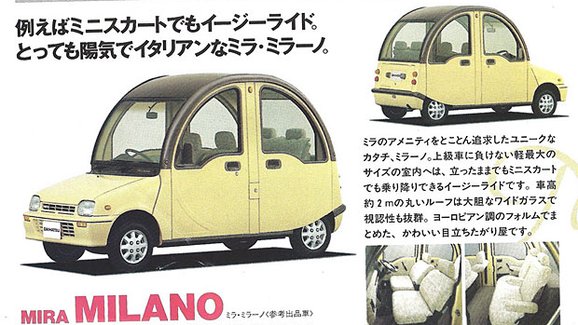 Daihatsu a jeho koncepty miniaut z 90. let: Od mini sportáku po „kachnu“