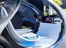 První autonomní vozidlo Daimleru bez volantu a dalších běžných ovládacích prvků řidiče se nazývá Smart Vision EQ