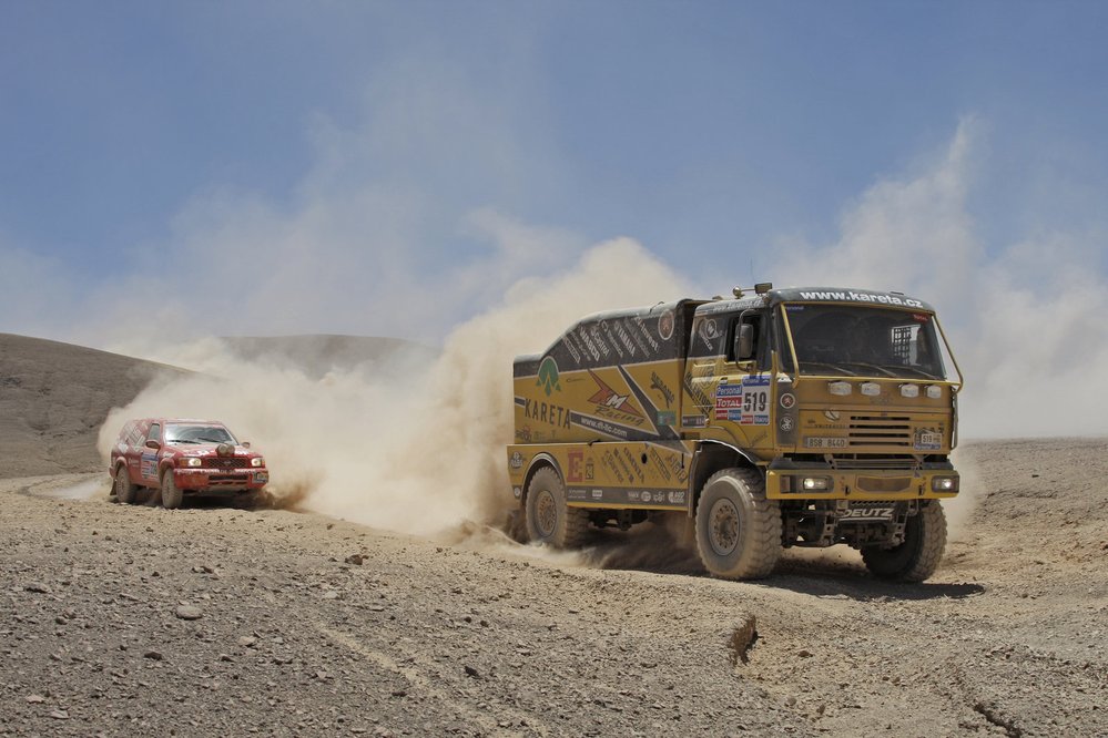 Fotografie z rallye Paříž - Dakar