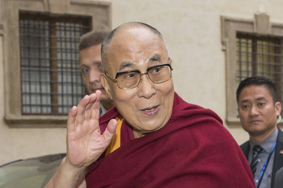 Ministr kultury Daniel Herman a další se v úterý ráno setkali s tibetským duchovním vůdcem, 14. dalajlámou