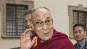 Ministr kultury Daniel Herman a další se v úterý ráno setkali s tibetským duchovním vůdcem 14. dalajlámou.