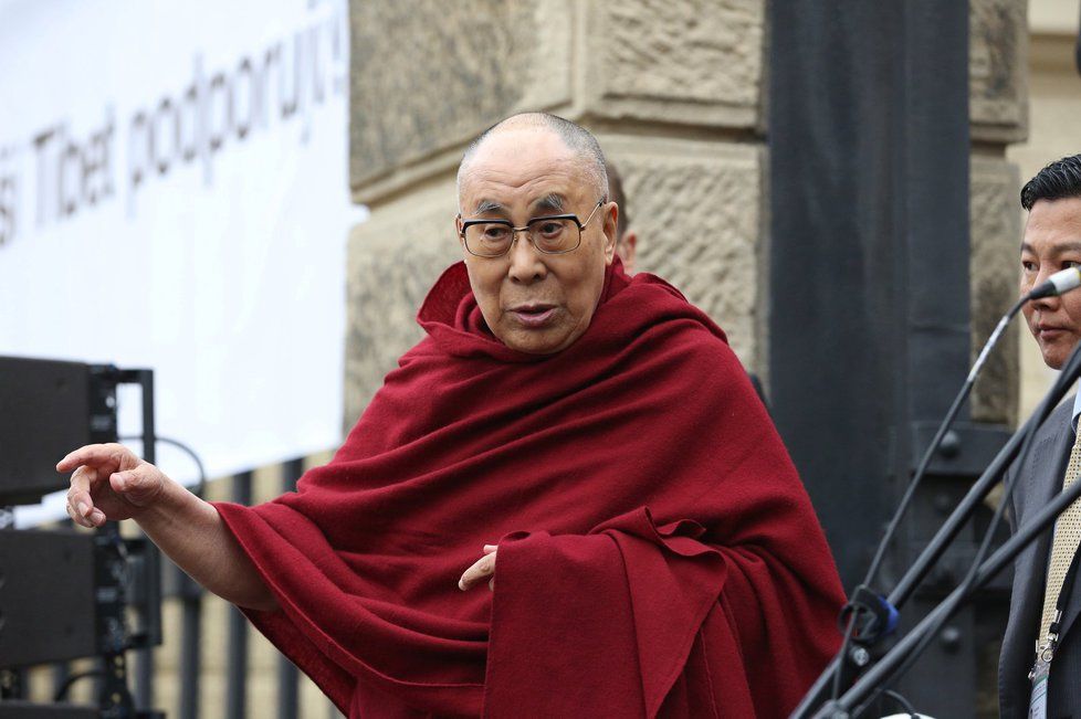 Dalajlama v Praze