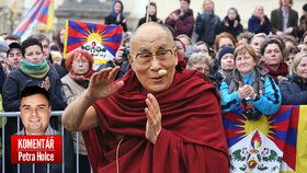 Kolem návštěvy dalajlamy v Česku je opět živo, všímá si komentátor Petr Holec.