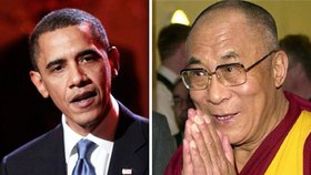 Obama se konečně setká s tibetským duchovním vůdcem dalajlamou
