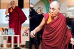 Tibetský duchovní vůdce dalajlama se vrátil do Prahy: Dva roky po smrti Václava Havla