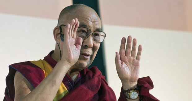 V Praze vystoupil v sobotu 14. září dalajláma