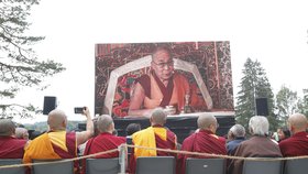 Tibetský duchovní vůdce dalajlama skončil v nemocnici. (10. 4. 2019)