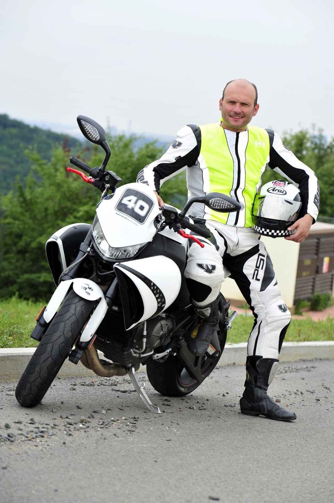 Dalibor Gondík má slabost pro silné motorky