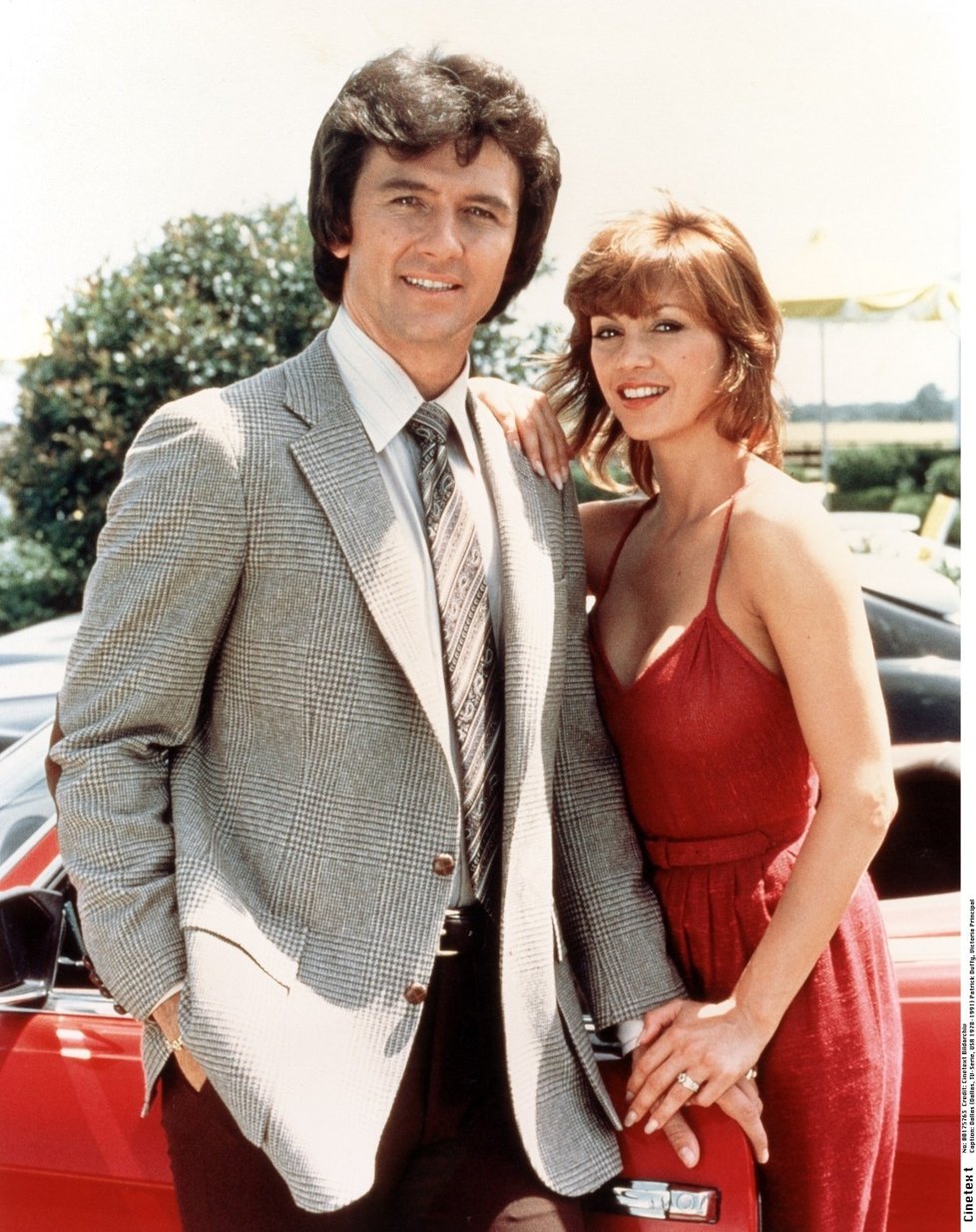 Patrick Duffy a Victoria Principal ve starém Dallasu