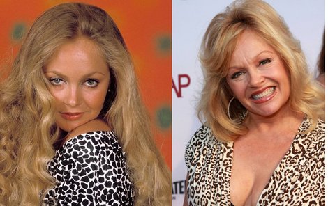 Charlene Tilton (Lucy) - od svůdného pohledu ke křečovitému úsměvu