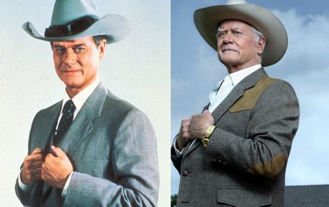 Larry Hagman jako legendární padouch Džejár Ewing