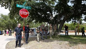 Policisté prohledávají okolí po další střelbě v USA, tentokrát v Texasu