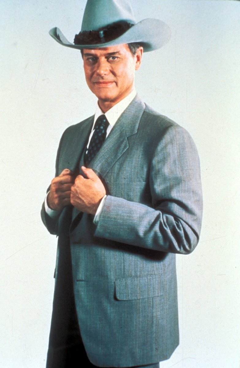 Larry Hagman jako J.R.