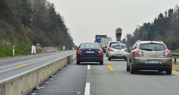 Další komplikace na D1: U Brna se dálnice na tři měsíce zúží! Bude tu výrazné omezení rychlosti