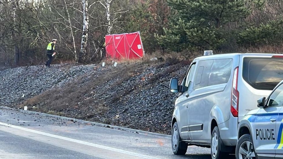 Hromadná dopravní nehoda na dálnici D10