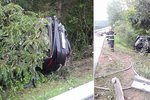 Vážná autonehoda na dálnici D5. (9. červenec 2022)