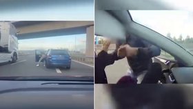 Agresor na D6 napadl maminku!