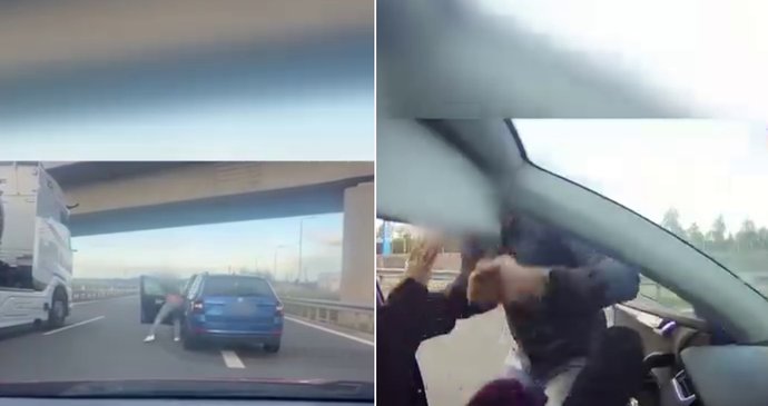 Agresor na D6 napadl maminku!