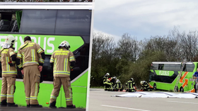 Smrtící nehoda autobusu v Německu se čtyřmi oběťmi: Český řidič se před havárii hádal a bloudil! 