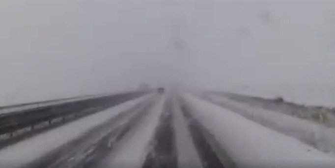 Unikátní video z kabiny kamionu ukazuje, jak se stala nehoda na D1.