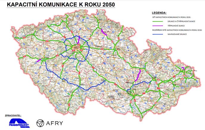 Kapacitní komunikace k roku 2050 Kapacitní komunikace k roku 2050