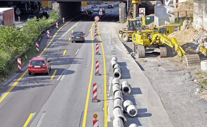 Práce na dálnici D1 stojí, je v horším stavu, než se čekalo