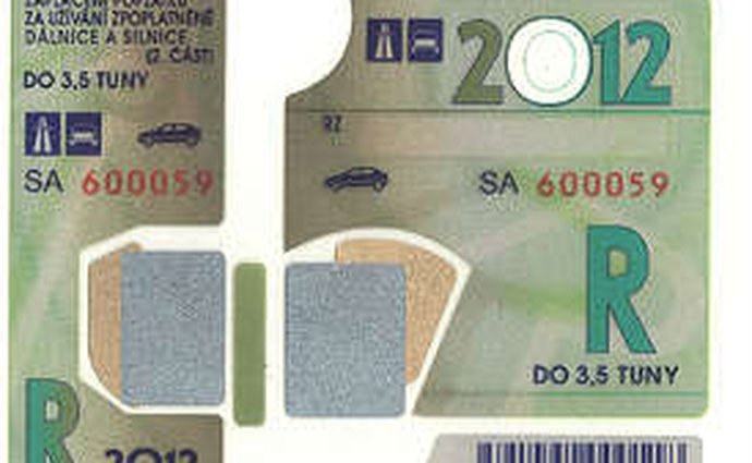 Dálniční známky 2012: Cena platnost, výměna